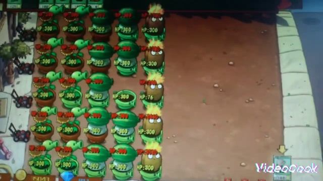 pvz hibrid 3.1.5 #1.ободраный газон на максимальной сложности