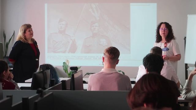 Открытие выставки «Живая память» в ФМШ СФУ