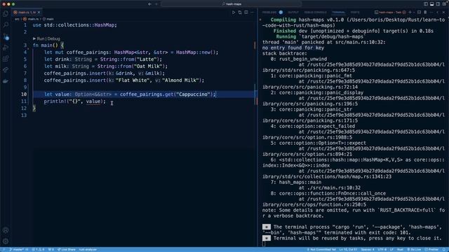 16.004. Access a Value by Key