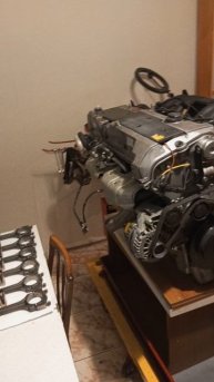 Двигатель Mercedes. м104 с36 AMG 280 hp. Точная, копия 3.6 литра Ssang Young Chairman.