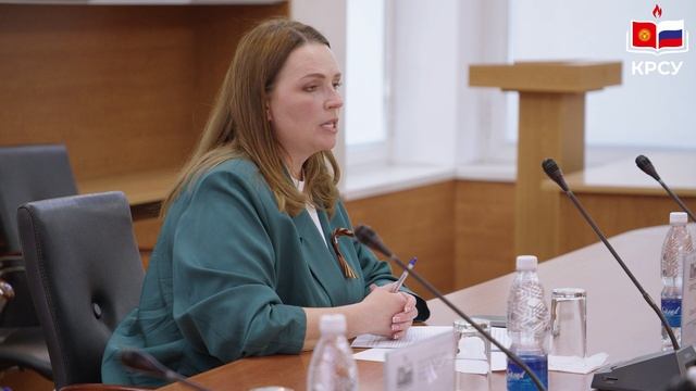 В КРСУ обсудили перспективы развития университета в рамках кыргызско-российского сотрудничества