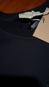 Футболка Burberry с резинкой