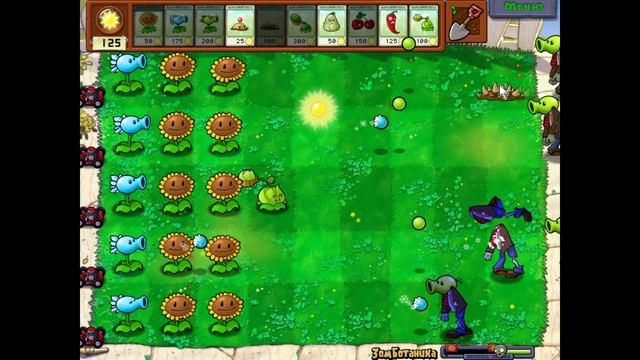[ЧЕЛЛЕНДЖ] "Зомботаника" без защитных растений (Plants vs. Zombies)