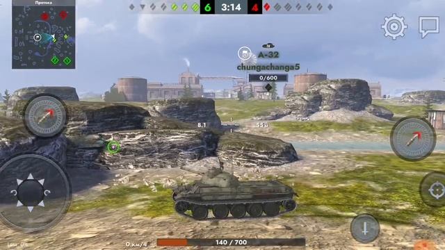 Игра в Tanks Blitz часть 19|