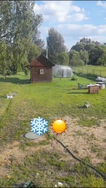 #деревня #природа #зима #лето #баня