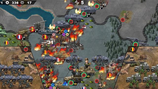 World Conqueror 4 прохождение German invasion of Belgium
