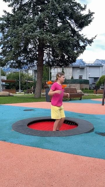 #батут#прыжки#прыжок#jump#trampoline#summer#лето#парк#park