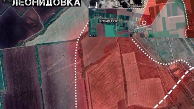 ‼️🇷🇺🇺🇦 До объявления перемирия армия России продвинулась на Покровском и Константиновском направ