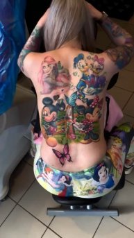 Inked Tattoo Art Fashion Moda #Shorts (4)