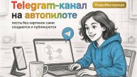 Видео-обзор мастер-класса по автоматизации Телеграм-канала: посты без картинки