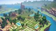 Платформа над бездной: стройка на воде в Minecraft 🌊