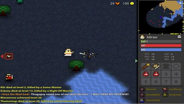 Обзор на игру Realm Of The Mad God