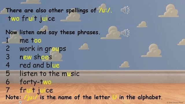 Lesson 3 Звуки u: и краткое u