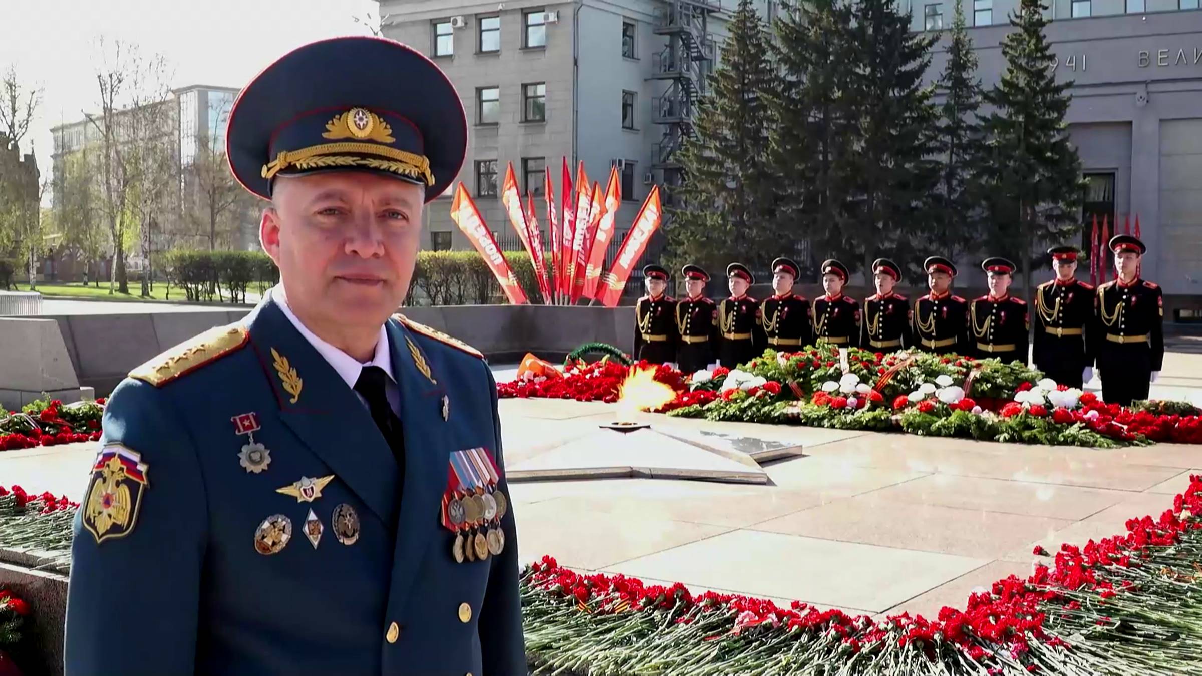 Поздравление с 9 мая губернатора Иркутской области Игоря Кобзева