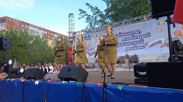 ВЫСТУПЛЕНИЕ В  ЧЕСТЬ ДНЯ ПОБЕДЫ