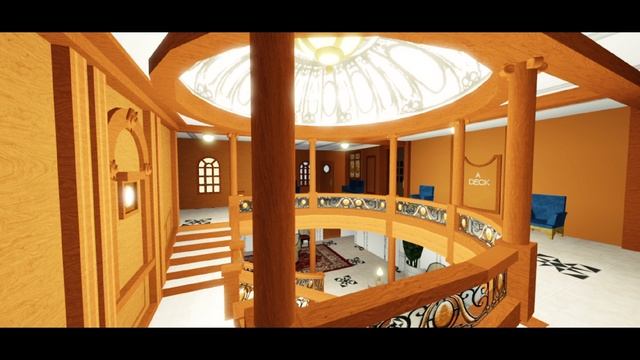 вот как выглядит Титаник внутри в roblox