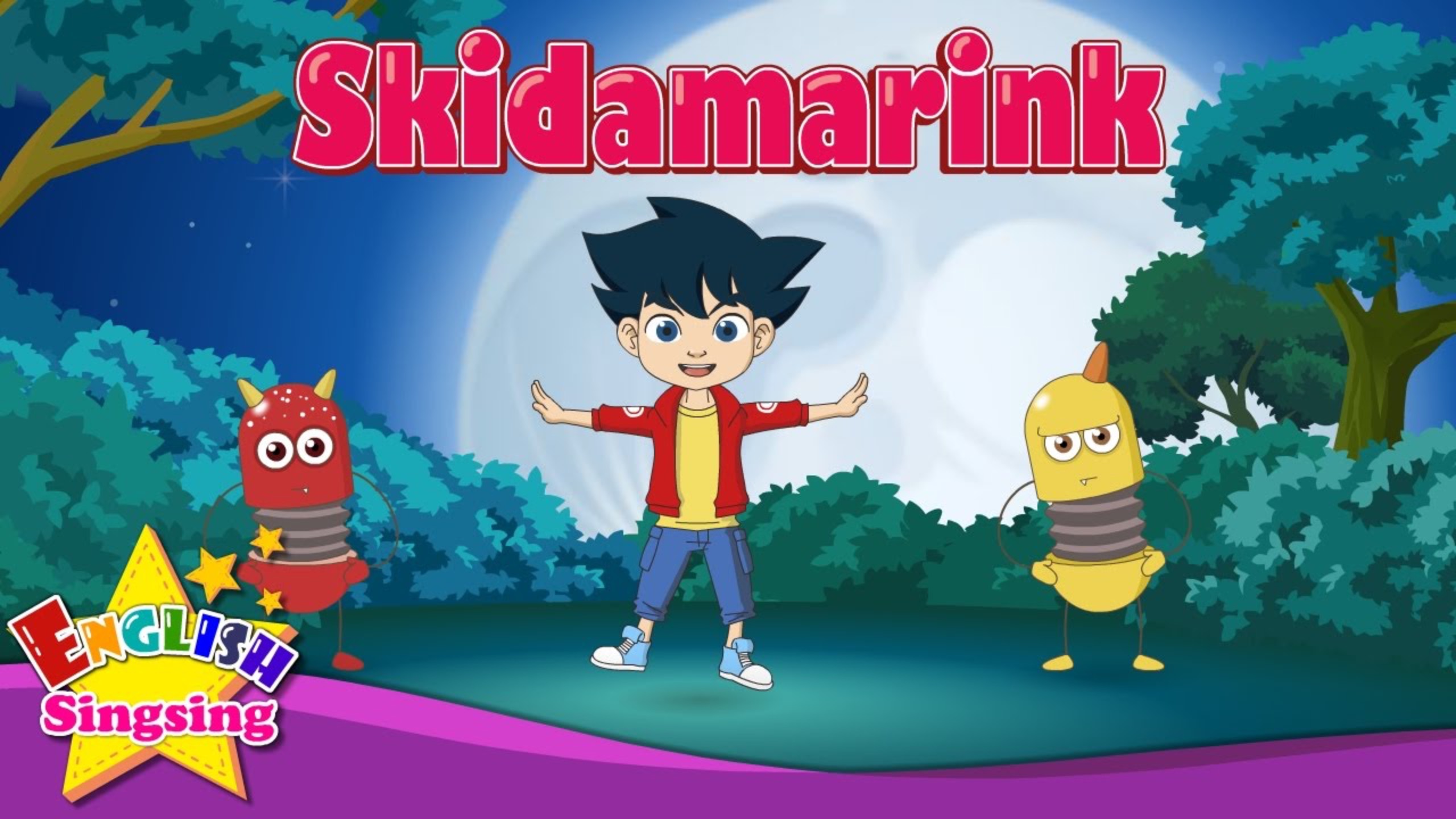 АНГЛИЙСКИЙ ЯЗЫК ДЛЯ ДЕТЕЙ | Skidamarink - Love Song for Kids - Valentine's Day Song for Children