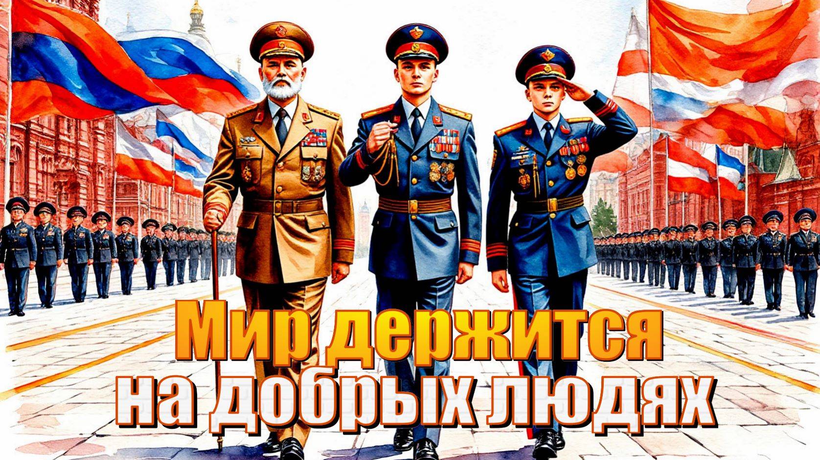 Мир держится на добрых людях
