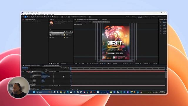 Анимируйте листовки Photoshop в After Effects с помощью 3D-камеры