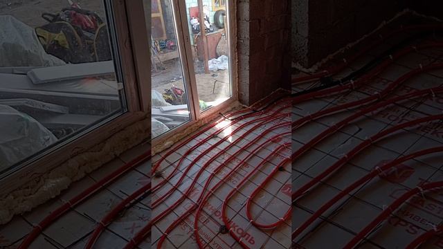 монтаж отопления и водоснабжения на объекте завершён. 08-05-2025