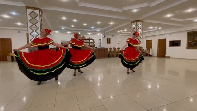 Авалюлька. Мексиканский танец. юбилей руководителя Империала.