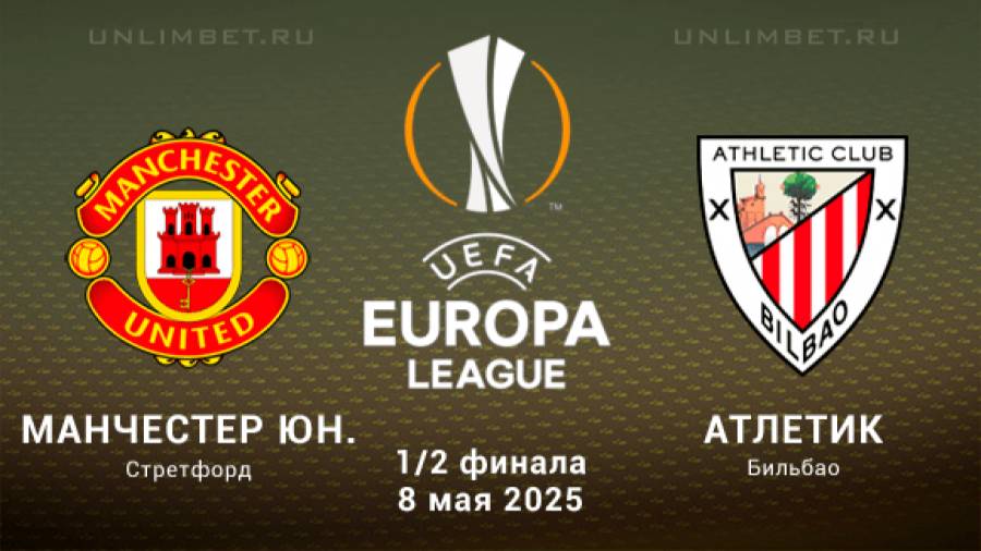 Футбол. Манчестер Юнайтед - Атлетик. Лига Европы. 1/2 Финала. Ответный Матч. Полный обзор матча.