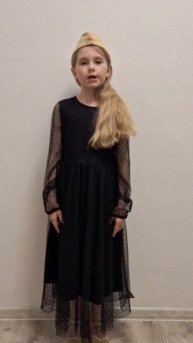 Аня Лысачкина, 8 лет. Стихотворение «Белая Берёза» Автор С. Васильев