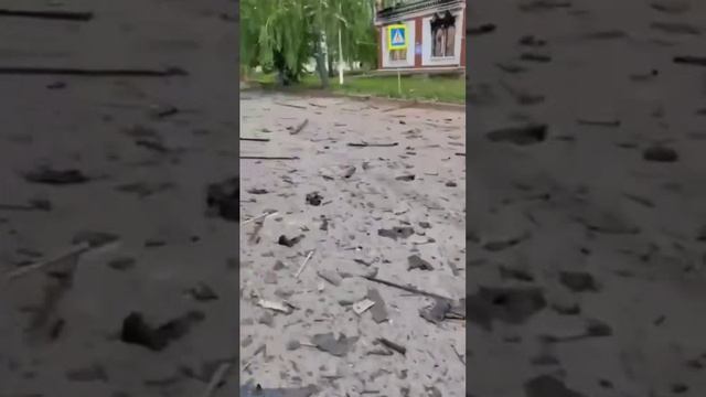 Курщина 08 05 25_ н п Глушково_ Ракетный удар