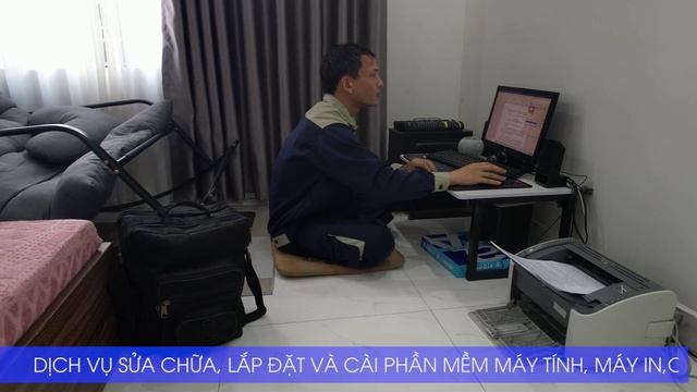 Cài Windows 10 Pro 64 Bit cho khách hàng tại địa chỉ phố Văn Cú