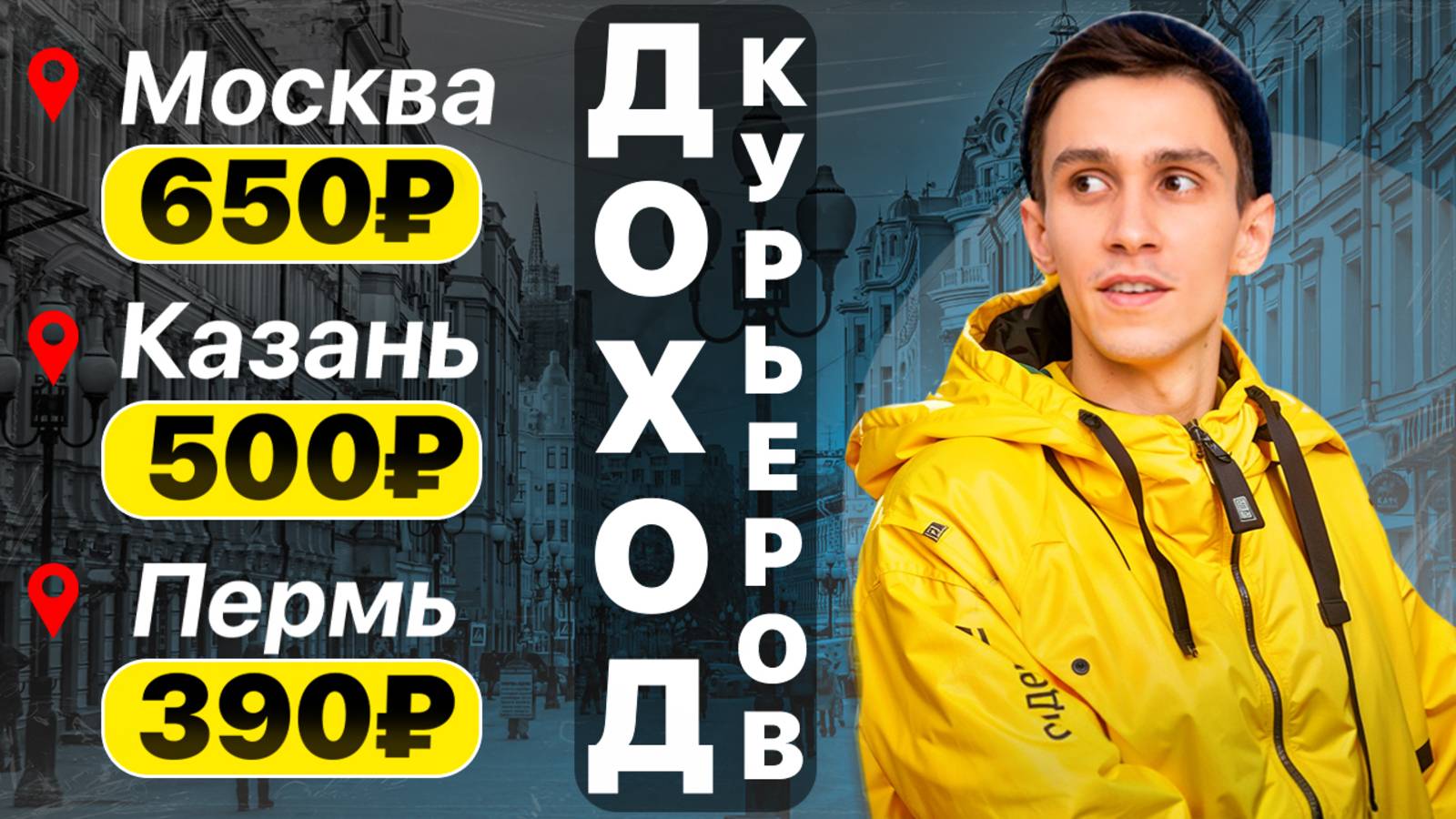 Сколько платят в Яндекс Еде - Смотрим доход курьеров в разных городах