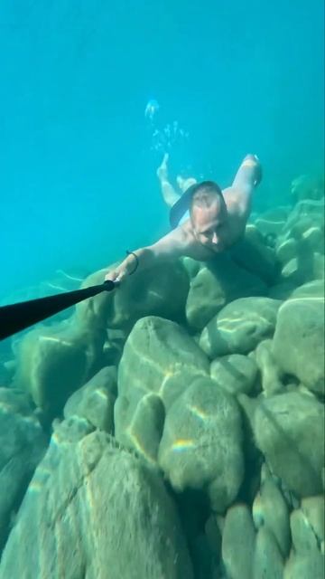 Нереально прозрачная вода на Черном Море в Крыму #море #отдых #путешествия