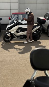 Всегда приятно встречать ZONTES - водов на дорогах Москвы! 🏍👋