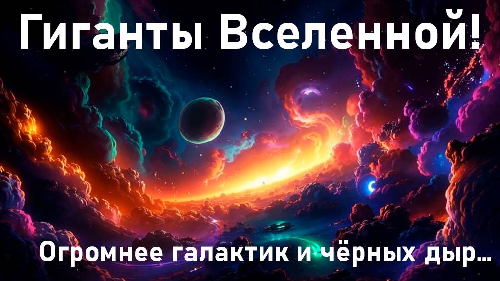 Топ Самых Гигантских Структур Вселенной!