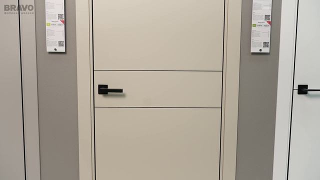 Серия дверей Браво А в отделке ПЭТ. Высокие двери до 230мм