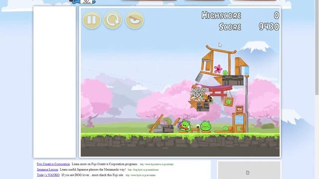 Angry Birds Fuji TV