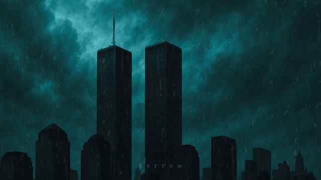 Twin Towers at Night – Dark Ambient Rain & Drone Never Forgotten Tribute