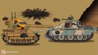 HomeAnimations – Мультики про танки Вторжение авангарда - Даже монстры бегут с поля боя !