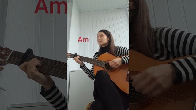 Звери Дожди-пистолеты кавер на гитаре с аккордами