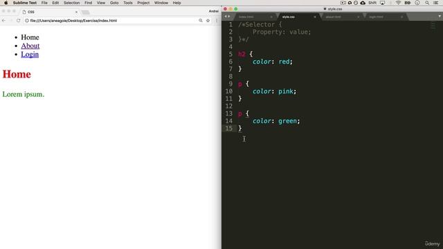 207 Your First CSS