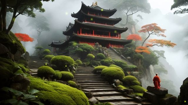 🌿 Буддийская Эмбиент Музыка для Глубокой Медитации и Сна | Звуки Леса, Мантры и Энергия Природы