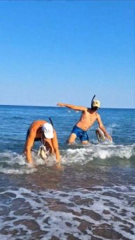 🐟 ШОК! Это где столько рыбы в Черном море! Ставь 🧡, ес?
