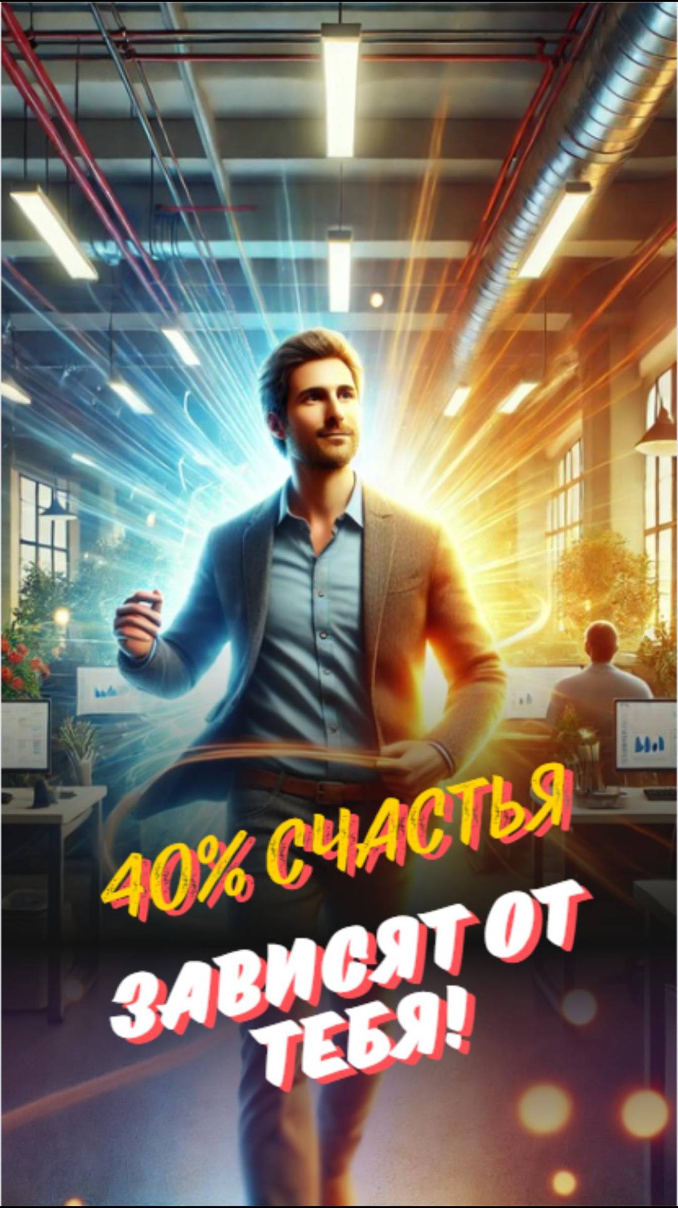 Как философия жизни меняет всё: 40% успеха! 🙏