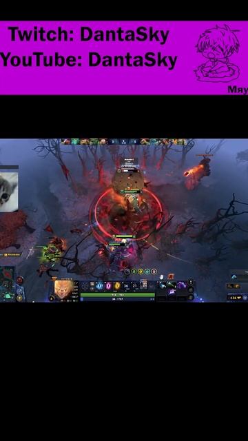 Забили камень всем что есть #dotahighlights #dota2gameplay #dota #дота2