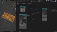 How to build text grid 44(Как построить текстовую сетку)Geometry Nodes