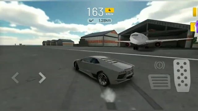 играю в игру  extreme car driving