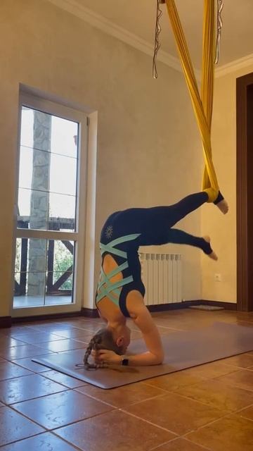 Связка в гамаке🧘🏼♀️