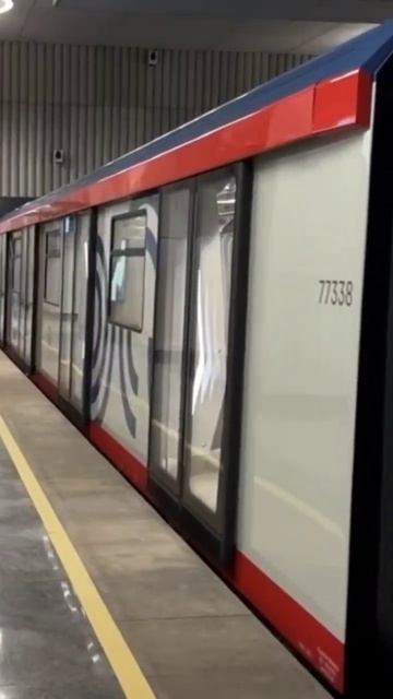 Новый поезд метро Москва-2024 проходит обкатку на БКЛ