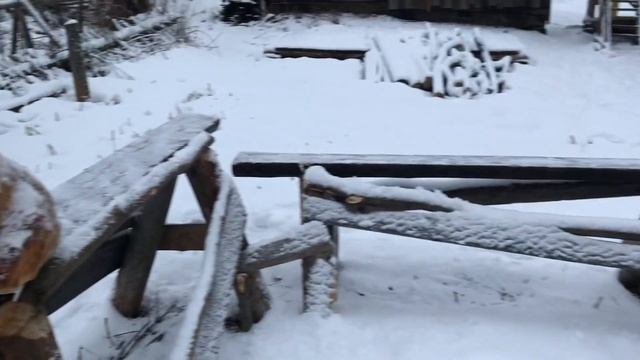 Рустикальная горка