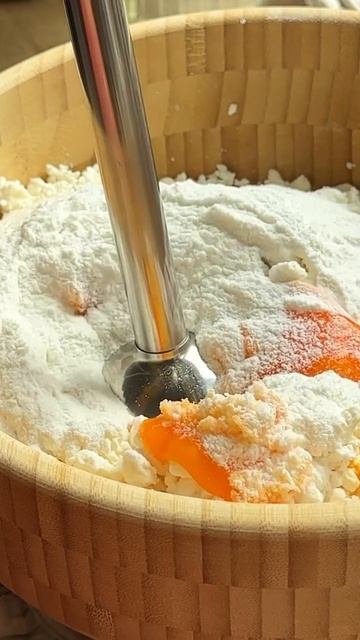 Нежная запеканка с абрикосами