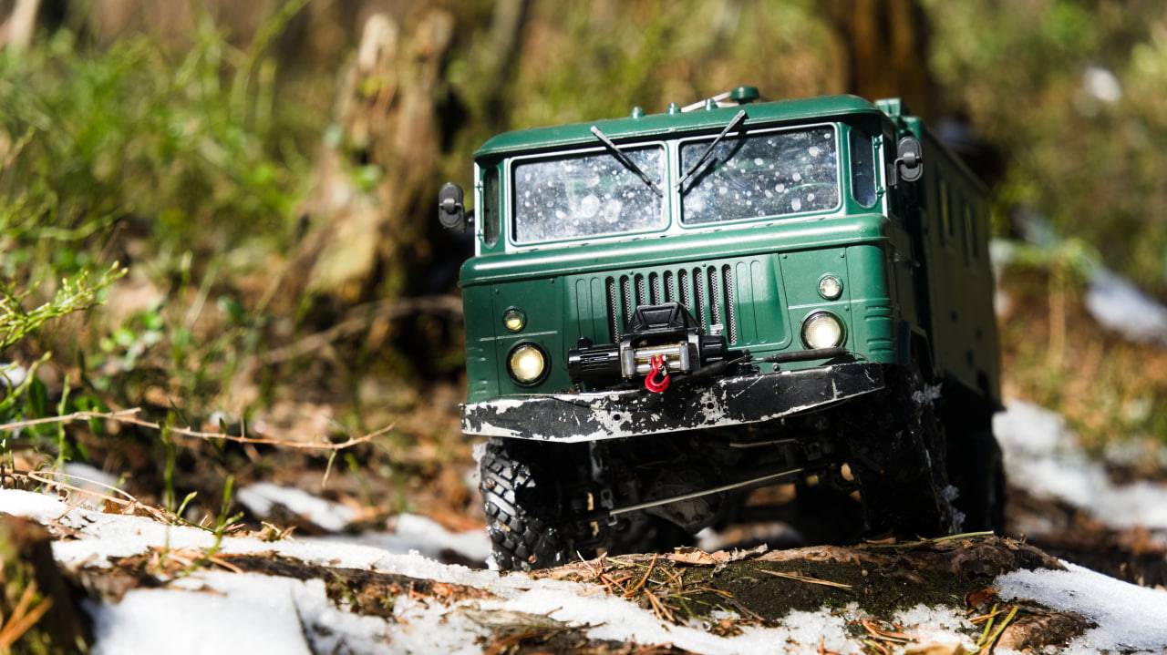 Радиоуправляемый GAZ66 от CrossRС